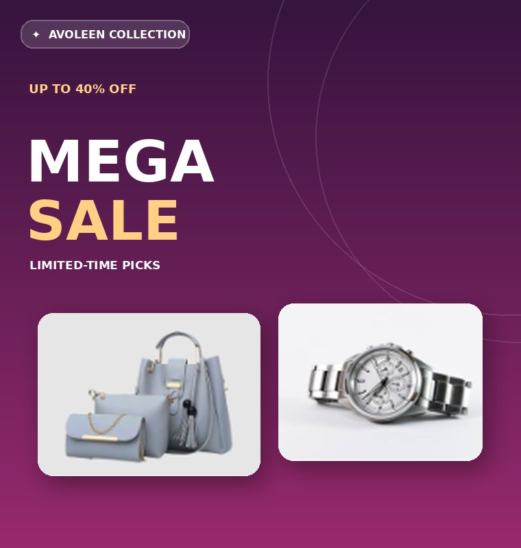 Mega Sale promotional collection